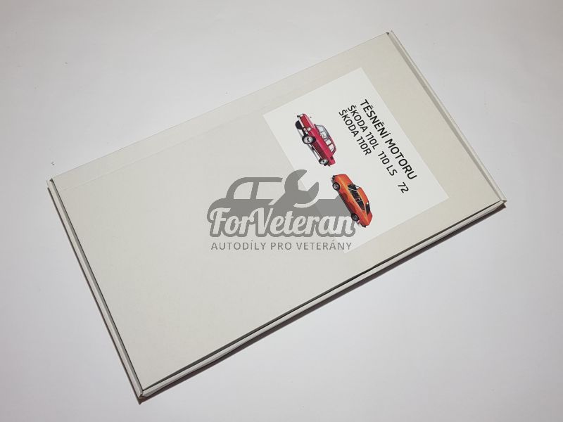 Sada těsnění motoru 72mm - ŠKODA 1100MB, 110L, 110R, 110LS ; 000-202, 111092853